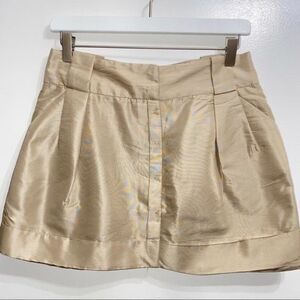 Zara Women size Small mini skirt with front buttons 277B2